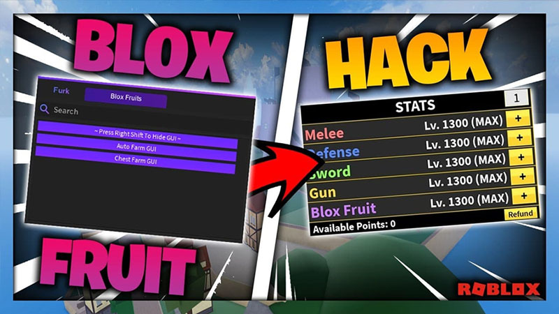 Chi tiết hack Blox Fruit mobile đơn giản nhất
